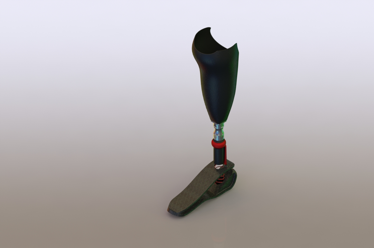 膝关节假体下面